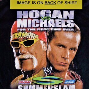 SummerSlam 2005 shirt vintage WWE PPV promo pay per view Hogan Shawn Michaels